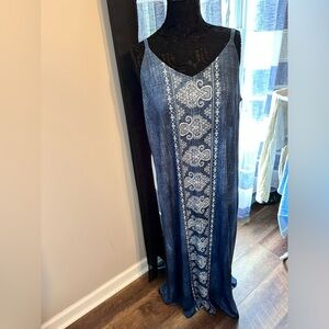 Skyes the limit size large worn once dress, soft flexible, comfortable